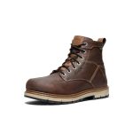 Men's San Jose 6 Waterproof 90° Heel Boot (Aluminum Toe)  |  Bison/Black