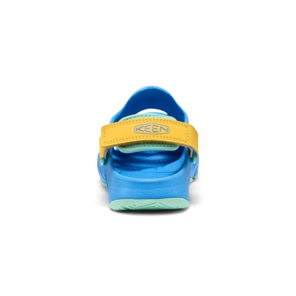Big Kids' HyperFLT Clog  |  Azure Blue/Daffodil