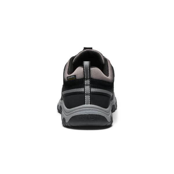 Big Kids' Targhee IV Waterproof Hiking Shoe | Black/Steel Grey