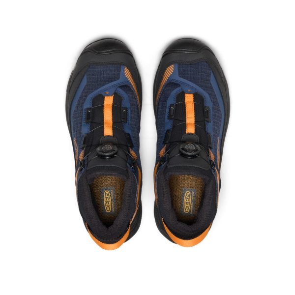 Men's Revel IV EXP CF Polar Waterproof Boot | Naval Academy/Flame Orange