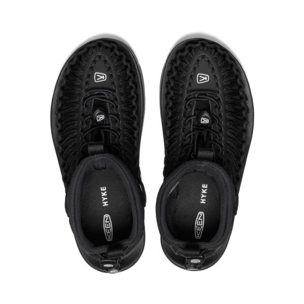 Women's UNEEK High Top x HYKE  |  HYKE Black