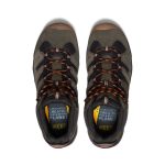 Men's Headout Waterproof Hiking Boot | Black Olive/Fossil Orange