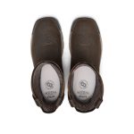 Men's Flatland Pull-On Waterproof Work Boot (Soft Toe)  |  Bison/Black
