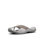 Men's Waimea Leather Flip-Flop  |  Monochrome/Steel Grey