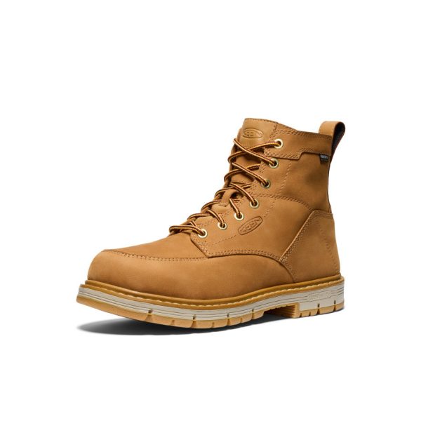 Men's San Jose 6 Waterproof 90° Heel Boot (Soft Toe)  |  Bistre/Gum