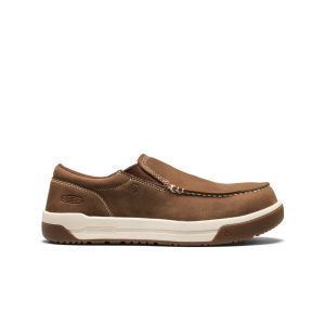 Men's Gibson Slip-On Work Shoe (Carbon Toe)  |  Belgian/Gum
