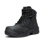 Men's Evanston 6 Waterproof Boot (Carbon Toe) | Black/Black