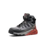 Men's Targhee Blur Waterproof Work Boot (Carbon Toe) | Steel Grey/Black