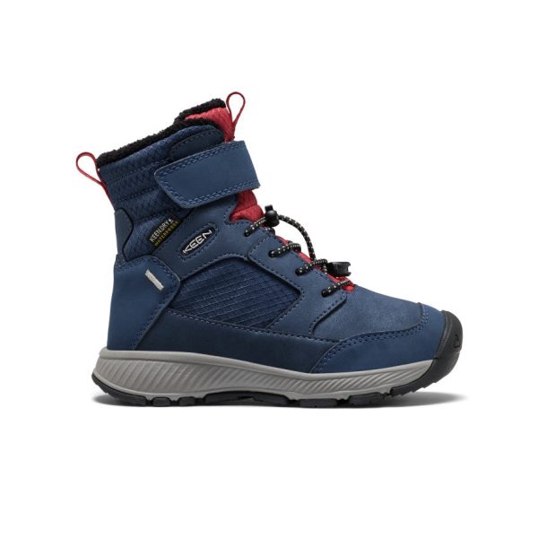 Little Kids' Skua Waterproof Winter Boot  |  Naval Academy/Garnet