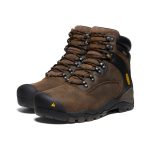 Men's Louisville 6 Waterproof Boot (Steel Toe) | Cascade Brown