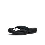 Men's Waimea Leather Flip-Flop  |  Black/Black