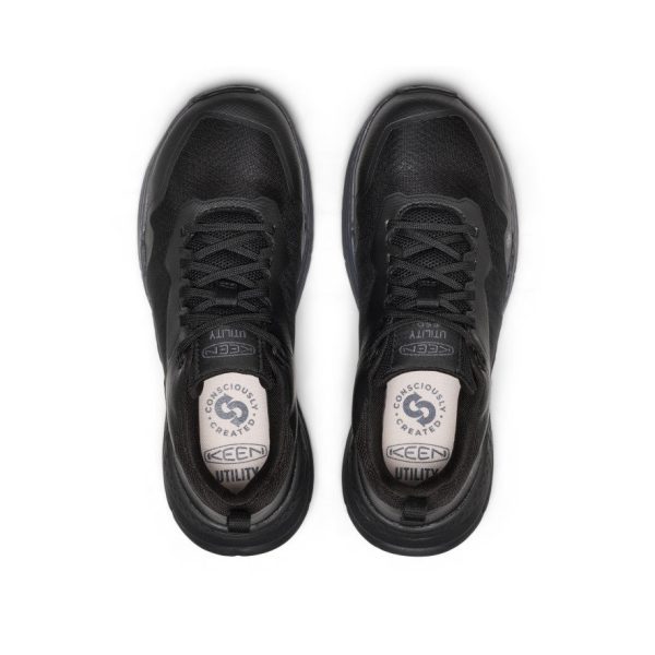 Women's Speedworks ESD Work Sneaker (Carbon Toe)  |  Black/Black