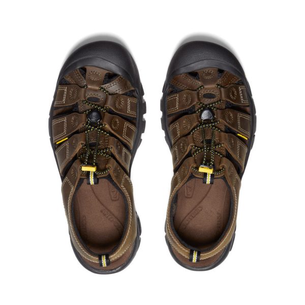 Men's Newport Leather Sandal Wide | Bison