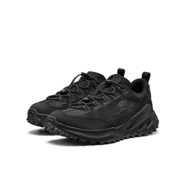 Men's Jasper Zionic Waterproof Sneaker  |  Black/Black