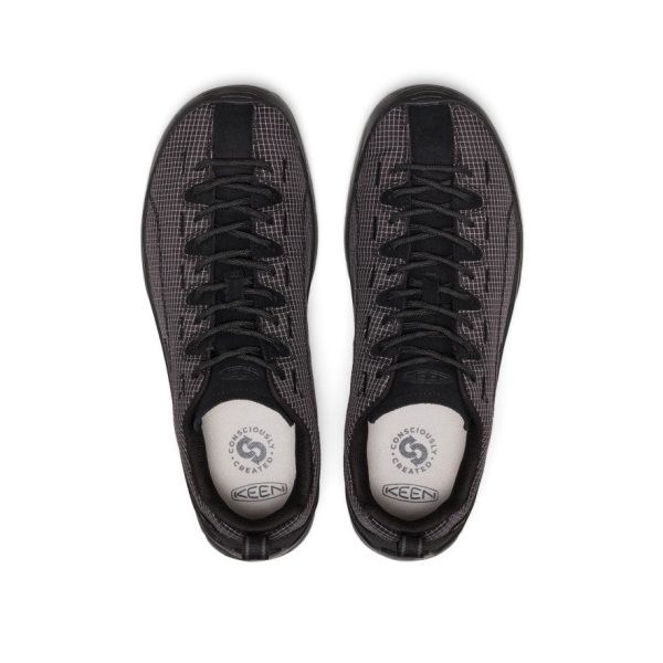 Men's Jasper Nylon Waterproof Sneaker | Black/Black