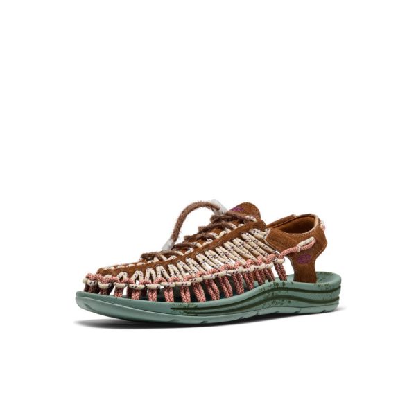 All Gender UNEEK Leather Sneaker | Terrain Roasted Pecan