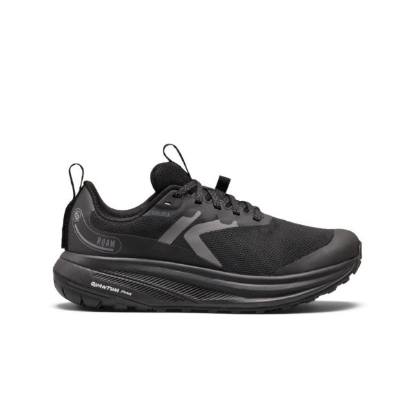 Women's Roam Waterproof Trail Running Shoe | Black/Black