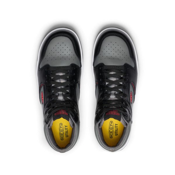 Men's Overton Mid Work Shoe (Carbon Toe) | Steel Grey/Black