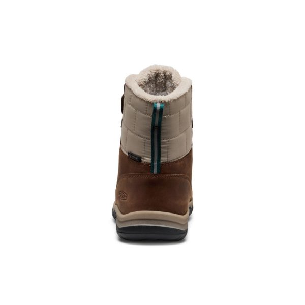 Big Kids' Kanibou Waterproof Winter Boot | Dark Earth/Roasted Pecan