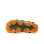 Big Kids' HyperFLT Clog | Bronze Green/Orange Peel
