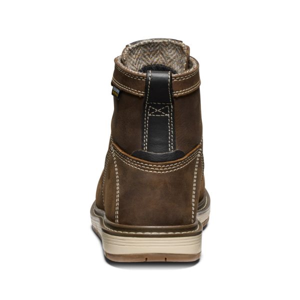 Women's San Jose 6 Waterproof Boot (Aluminum Toe)  |  Cascade Brown/Gum