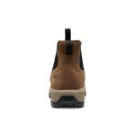 Men's Evanston Chelsea Waterproof Work Boot (Soft Toe) | Bison/Black