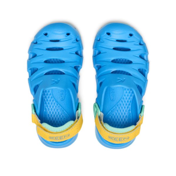 Little Kids' HyperFLT Clog  |  Azure Blue/Daffodil