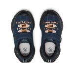 Little Kids' Jasper Zionic Sneaker  |  Naval Academy/Flame Orange