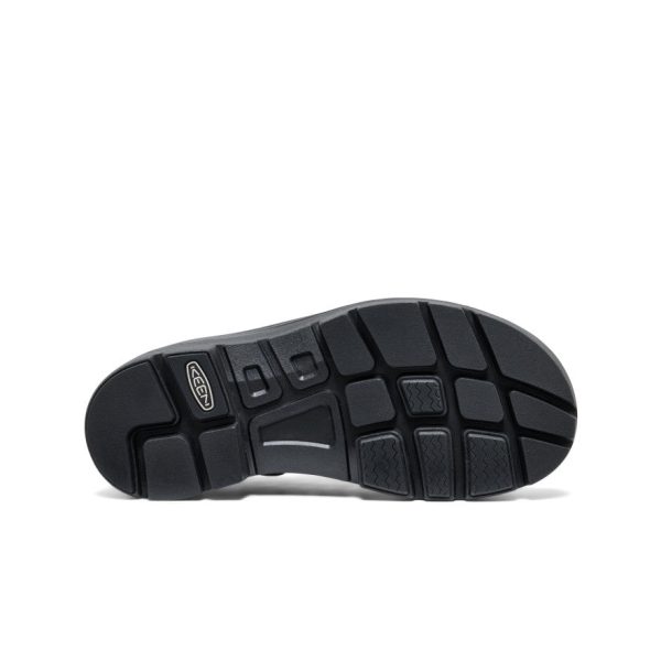 All Gender UNEEK PLT Sneaker  |  Black Smooth Lea