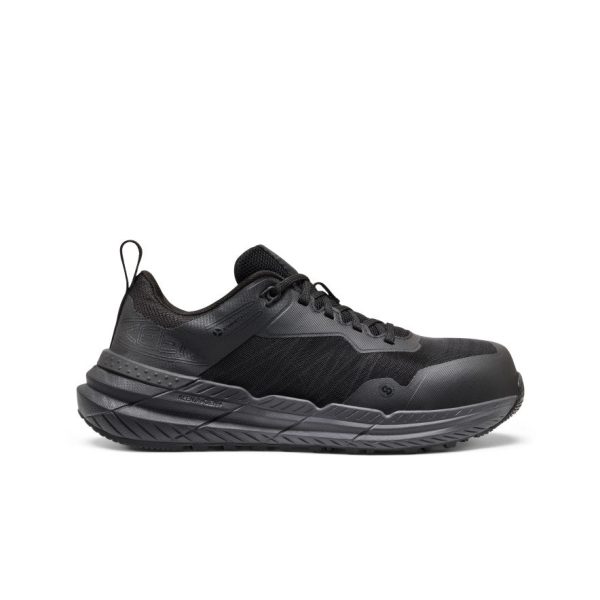 Women's Speedworks ESD Work Sneaker (Carbon Toe)  |  Black/Black