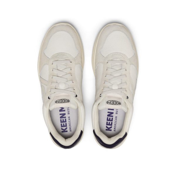 Men's KM2 Leather Jogger | Birch/Naval Academy