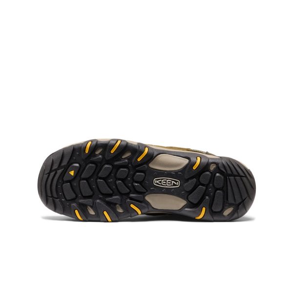 Men's Koven Waterproof Hiking Shoe  |  Dark Olive/Symphonic Sunset