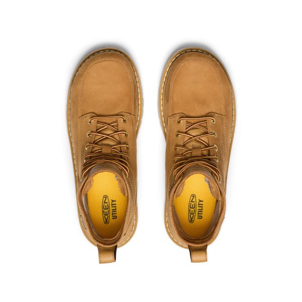 Men's San Jose 6 Waterproof 90?? Heel Boot (Aluminum Toe) | Bistre/Gum